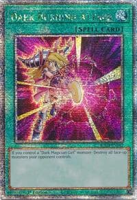 Dark Burning Attack (Quarter Century Secret Rare) - Quarter Century Stampede - YuGiOh card