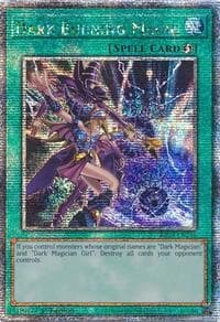 Dark Burning Magic (Quarter Century Secret Rare) - Quarter Century Stampede - YuGiOh card