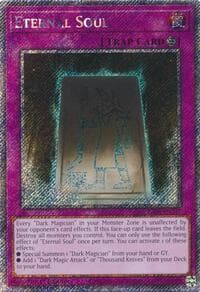 Eternal Soul (Platinum Secret Rare) - Quarter Century Stampede - YuGiOh card