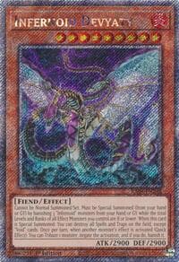 Infernoid Devyaty (Platinum Secret Rare) - Quarter Century Stampede - YuGiOh card