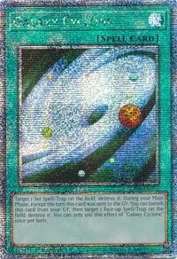 Galaxy Cyclone (Quarter Century Secret Rare) - Quarter Century Stampede - YuGiOh card