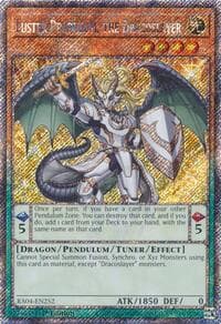 Luster Pendulum, the Dracoslayer (Platinum Secret Rare) - Quarter Century Stampede - YuGiOh card