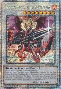 Ignister Prominence, the Blasting Dracoslayer (Quarter Century Secret Rare) - Quarter Century Stampede - YuGiOh card