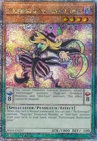 Performapal Skullcrobat Joker (Quarter Century Secret Rare) - Quarter Century Stampede - YuGiOh card