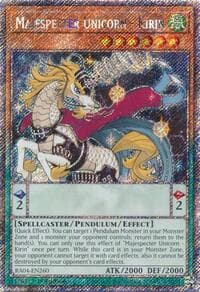 Majespecter Unicorn - Kirin (Platinum Secret Rare) - Quarter Century Stampede - YuGiOh card
