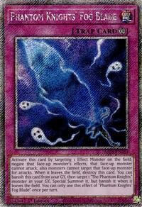 Phantom Knights' Fog Blade (Platinum Secret Rare) - Quarter Century Stampede - YuGiOh card