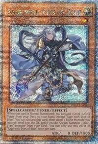 Sage with Eyes of Blue (Quarter Century Secret Rare) - Quarter Century Stampede - YuGiOh card