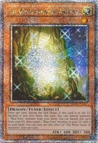 The White Stone of Ancients (Quarter Century Secret Rare) - Quarter Century Stampede - YuGiOh card