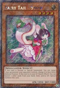 Fairy Tail - Snow (Platinum Secret Rare) - Quarter Century Stampede - YuGiOh card