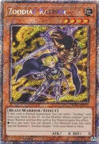 Zoodiac Ratpier (Platinum Secret Rare) - Quarter Century Stampede - YuGiOh card