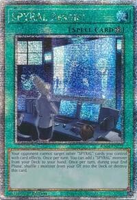 SPYRAL Resort (Quarter Century Secret Rare) - Quarter Century Stampede - YuGiOh card