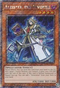 Aleister the Invoker (Platinum Secret Rare) - Quarter Century Stampede - YuGiOh card