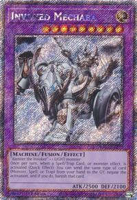 Invoked Mechaba (Platinum Secret Rare) - Quarter Century Stampede - YuGiOh card