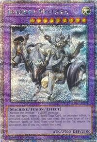 Invoked Mechaba (Quarter Century Secret Rare) - Quarter Century Stampede - YuGiOh card