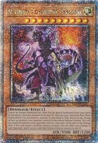 Ultimate Conductor Tyranno (Quarter Century Secret Rare) - Quarter Century Stampede - YuGiOh card