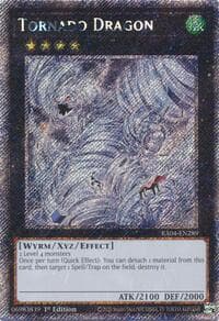 Tornado Dragon (Platinum Secret Rare) - Quarter Century Stampede - YuGiOh card