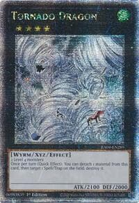 Tornado Dragon (Quarter Century Secret Rare) - Quarter Century Stampede - YuGiOh card