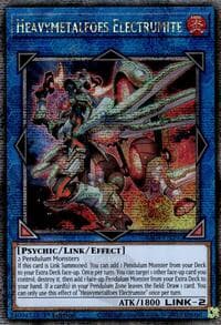 Heavymetalfoes Electrumite (Quarter Century Secret Rare) - Quarter Century Stampede - YuGiOh card