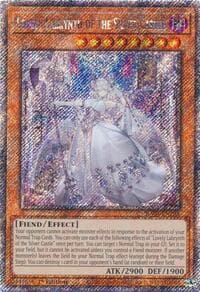 Lovely Labrynth of the Silver Castle (Platinum Secret Rare) - Quarter Century Stampede - YuGiOh card