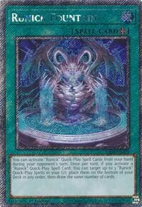 Runick Fountain (Platinum Secret Rare) - Quarter Century Stampede - YuGiOh card