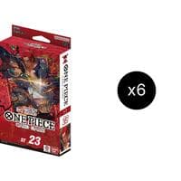 Starter Deck 23: RED Shanks Display - ST-23: Starter Deck 23 RED Shanks - One Piece Card Game card