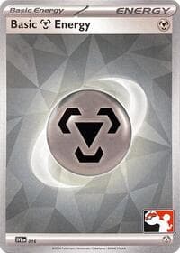 Basic Metal Energy - 016 - Prize Pack Series Cards - Pokemon card