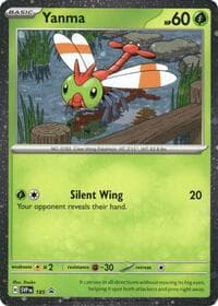 Yanma - 185 (Cosmos Holo) - SV: Scarlet & Violet Promo Cards - Pokemon card
