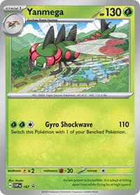 Yanmega - 187 (Cosmos Holo) - SV: Scarlet & Violet Promo Cards - Pokemon card