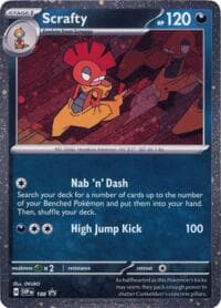Scrafty - 188 (Cosmos Holo) - SV: Scarlet & Violet Promo Cards - Pokemon card