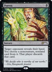 Duress (Graphic Novel Insert) - Media Promos - Magic: The Gathering card