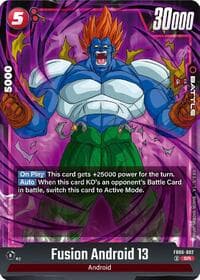 Fusion Android 13 - FB06-002 - Rivals Clash - Dragon Ball Super: Fusion World card