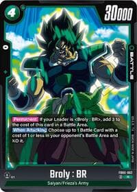 Broly : BR - FB06-062 - Rivals Clash - Dragon Ball Super: Fusion World card