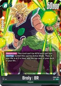 Broly : BR - FB06-063 - Rivals Clash - Dragon Ball Super: Fusion World card