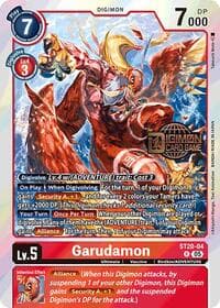 Garudamon - Starter Deck 20: Protector of Light Release Event Cards - Digimon Card Game card
