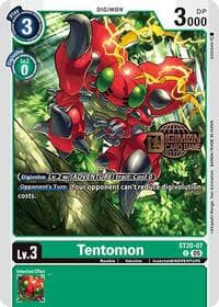 Tentomon - Starter Deck 20: Protector of Light Release Event Cards - Digimon Card Game card