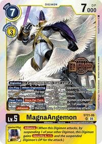 MagnaAngemon - Starter Deck 21: Hero of Hope Release Event Cards - Digimon Card Game card