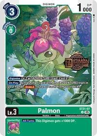 Palmon - Starter Deck 21: Hero of Hope Release Event Cards - Digimon Card Game card