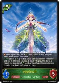 Yggdrasil - BP09: Duet of Dawn and Dusk - Shadowverse: Evolve card