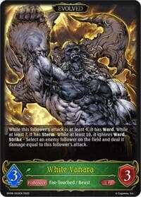 White Vanara (Evolved) - BP09: Duet of Dawn and Dusk - Shadowverse: Evolve card