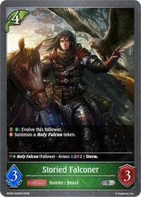 Storied Falconer - BP09: Duet of Dawn and Dusk - Shadowverse: Evolve card