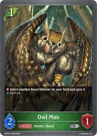 Owl Man - BP09: Duet of Dawn and Dusk - Shadowverse: Evolve card