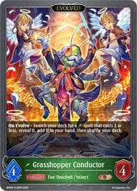 Grasshopper Conductor (Evolved) - BP09: Duet of Dawn and Dusk - Shadowverse: Evolve card