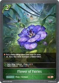 Flower of Fairies - BP09: Duet of Dawn and Dusk - Shadowverse: Evolve card