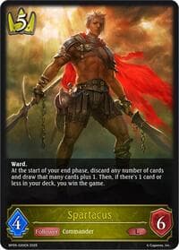 Spartacus - BP09: Duet of Dawn and Dusk - Shadowverse: Evolve card