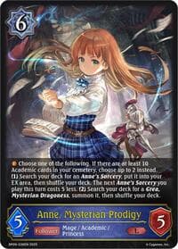 Anne, Mysterian Prodigy - BP09: Duet of Dawn and Dusk - Shadowverse: Evolve card
