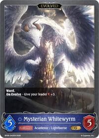 Mysterian Whitewyrm // Mysterian Blackwyrm - BP09: Duet of Dawn and Dusk - Shadowverse: Evolve card