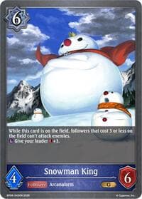 Snowman King - BP09: Duet of Dawn and Dusk - Shadowverse: Evolve card