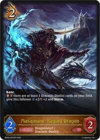 Masamune, Raging Dragon - BP09: Duet of Dawn and Dusk - Shadowverse: Evolve card