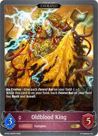 Oldblood King (Evolved) - BP09: Duet of Dawn and Dusk - Shadowverse: Evolve card