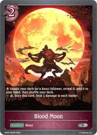 Blood Moon - BP09: Duet of Dawn and Dusk - Shadowverse: Evolve card